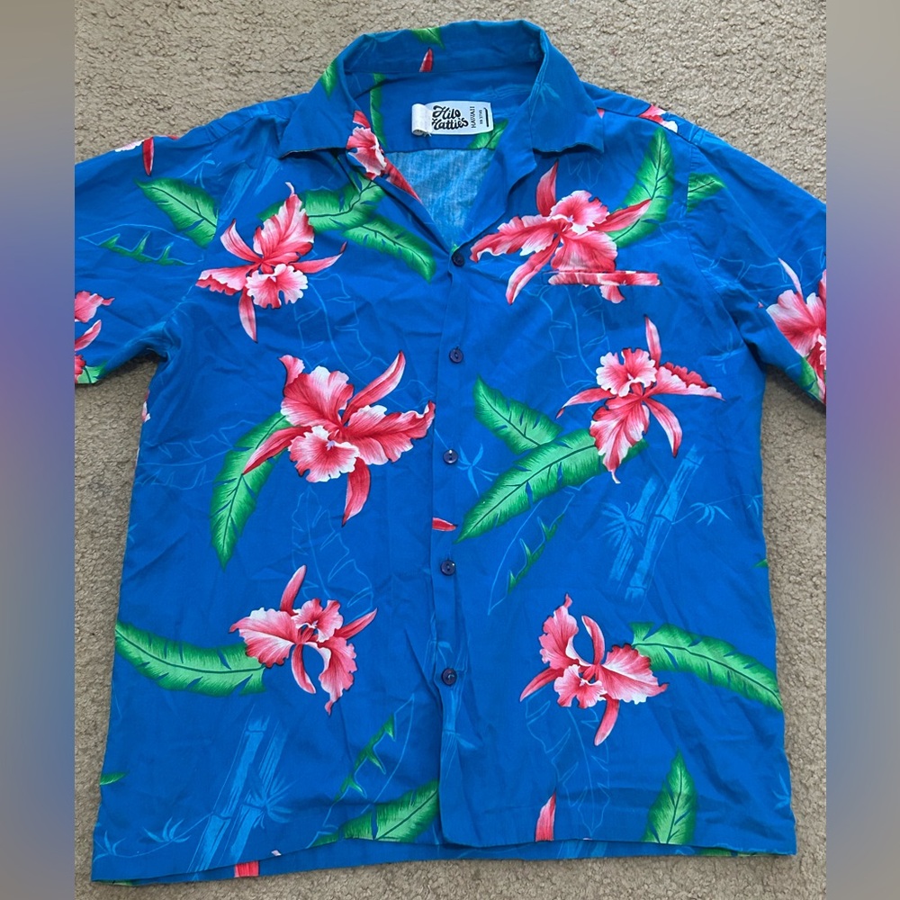 VTG Hilo Hatties Hawaiian Shirt Men’s Large
